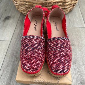 Free People Red Espadrilles